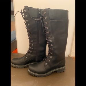 Timberland lace up boots